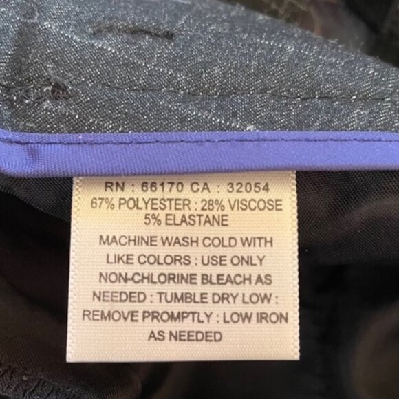 Coquille Anthro Waist Tie Pleated Ankle Length Cuffed Trousers - Picture 8 of 8